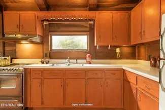 A laundry and utility area off the kitchen