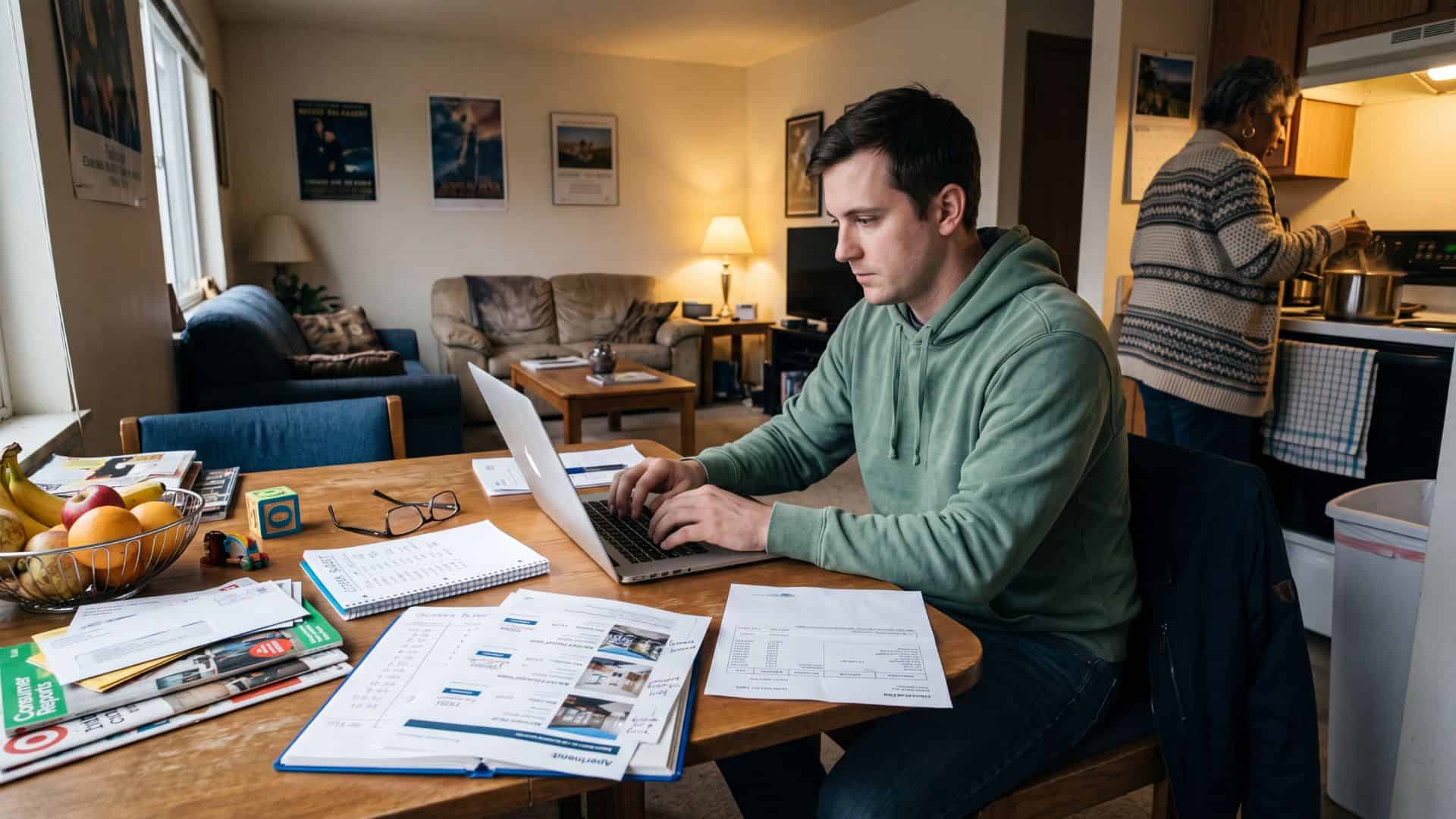 About 70% of 25 to 34 year olds living with their parents are employed
