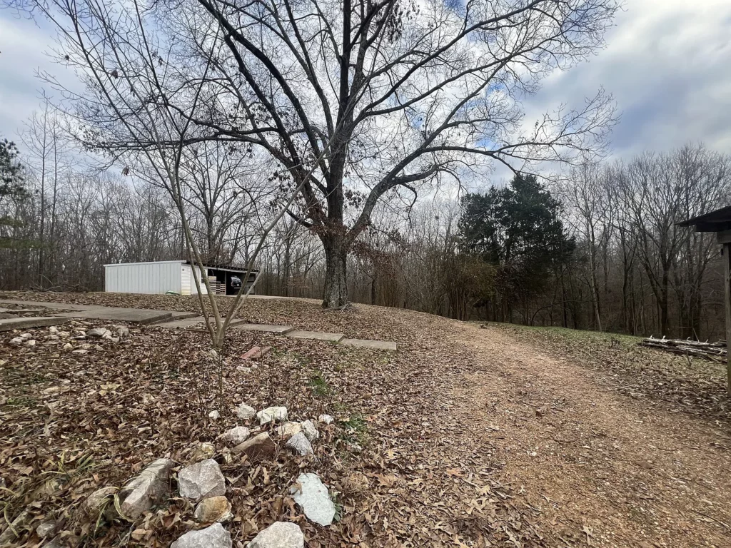 Rustic Cabin Style Retreat on 11.8 Acres in Puryear, Tennessee