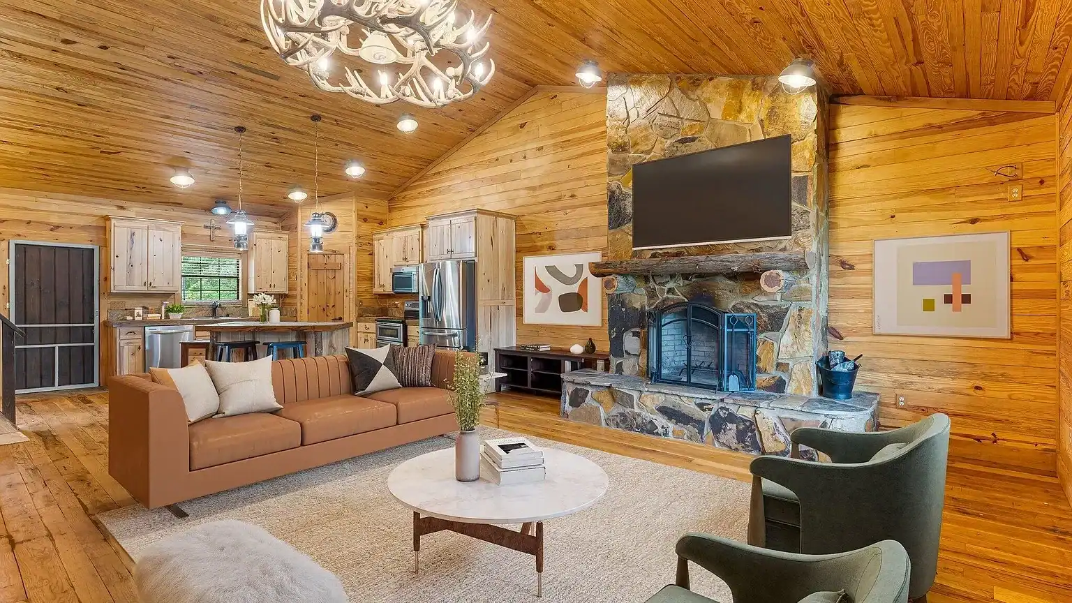 Off Grid Homestead Log cabin home for sale in Florida 2641 Highway 77, Chipley, FL 32428