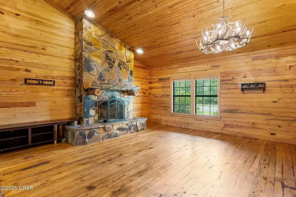 Off Grid Homestead Log cabin home for sale in Florida 2641 Highway 77, Chipley, FL 32428