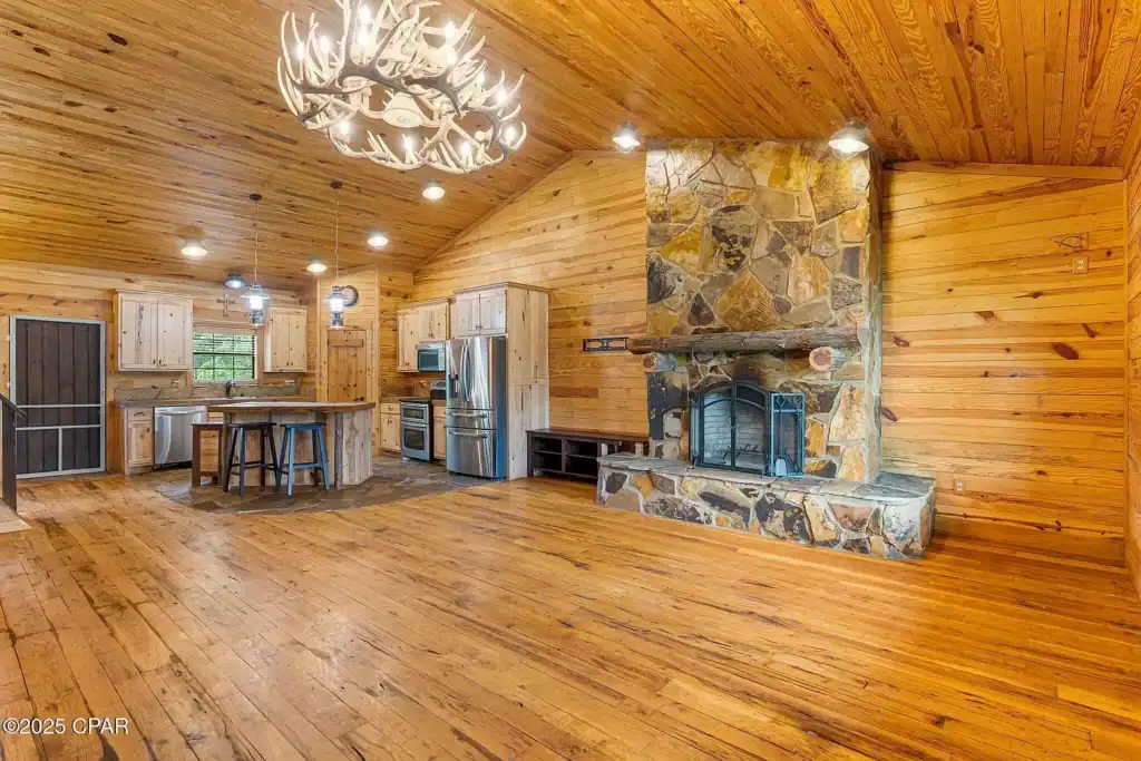 Off Grid Homestead Log cabin home for sale in Florida 2641 Highway 77, Chipley, FL 32428