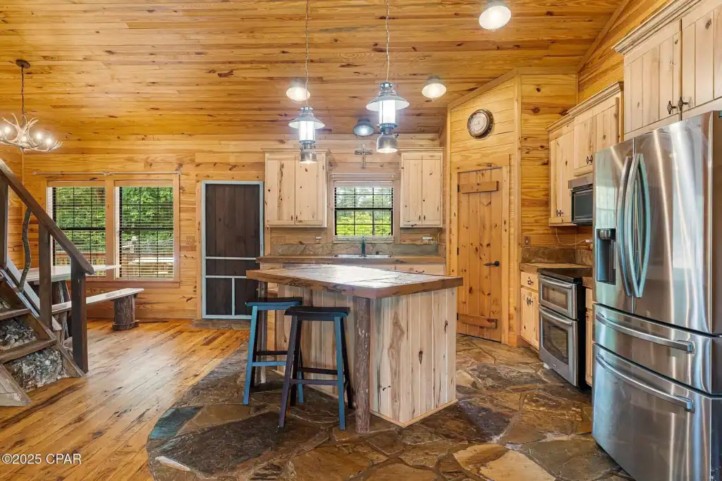 Off Grid Homestead Log cabin home for sale in Florida 2641 Highway 77, Chipley, FL 32428
