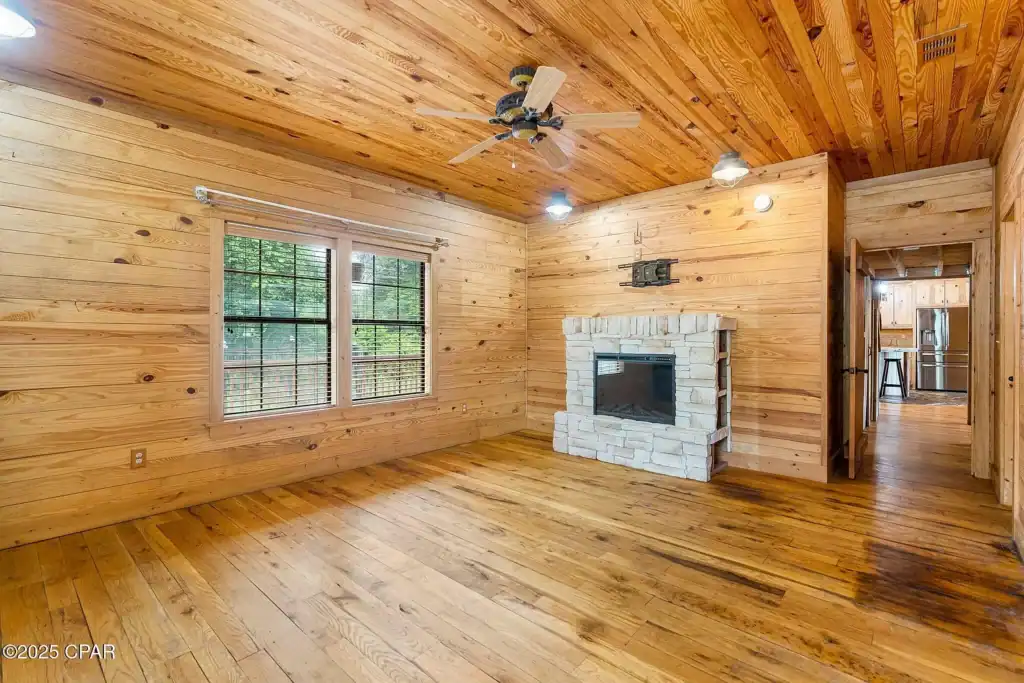 Off Grid Homestead Log cabin home for sale in Florida 2641 Highway 77, Chipley, FL 32428