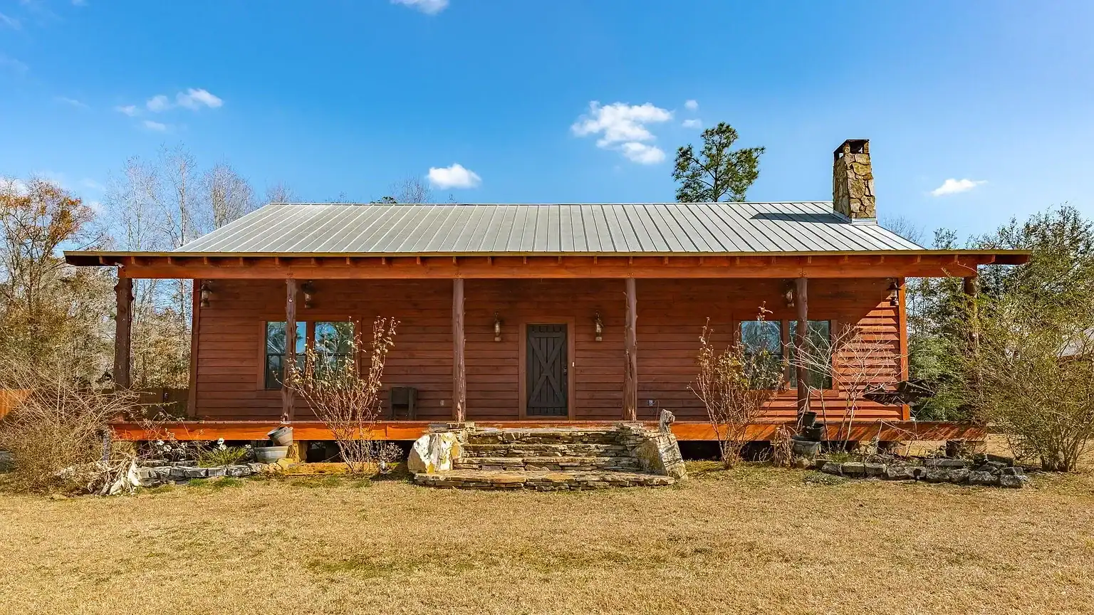Off Grid Homestead Log cabin home for sale in Florida 2641 Highway 77, Chipley, FL 32428