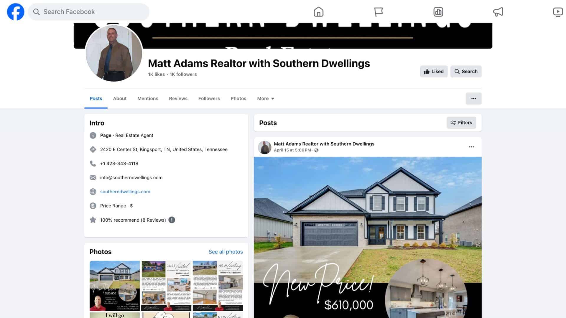 533 Sequoyah Dr, Kingsport, TN 37660 Realtor Matt Adams 423-416-8773, Southern Dwellings