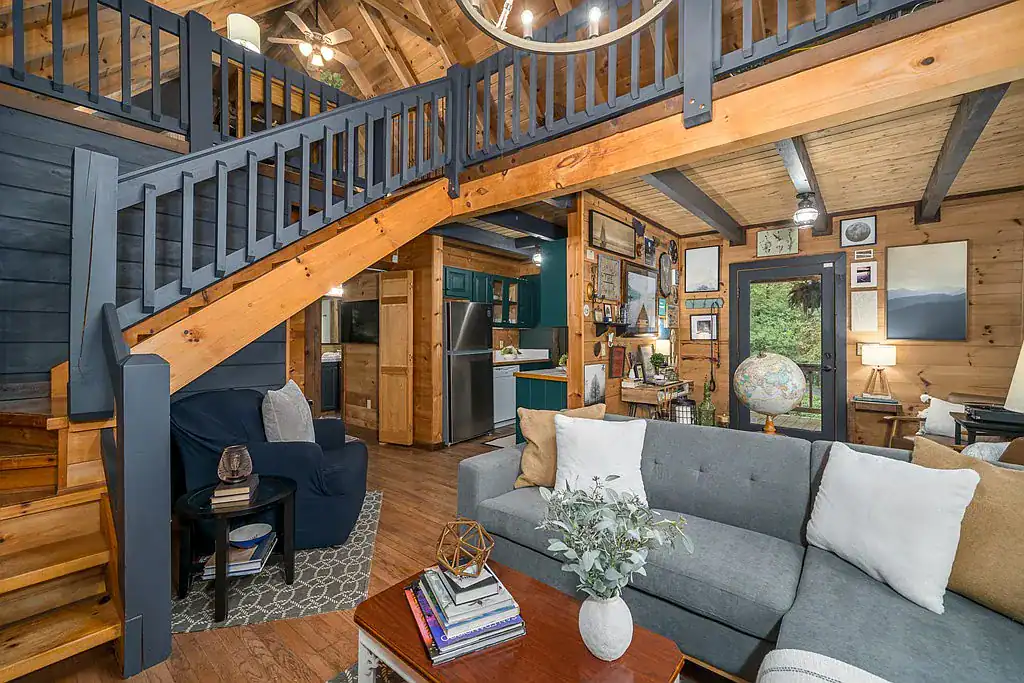 Log Cabin For Sale Georgia 121 Farmstead Rd, Ellijay, GA 30540 Tracy Krohn 404-217-5908, Keller Williams Elevate
